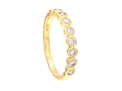 Smycken, ALLIANSRING, 18K guld