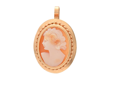 Smycken, HÄNGE/BROSCH, 18K guld