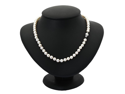Smycken, PÄRLCOLLIER, odlade pärlor