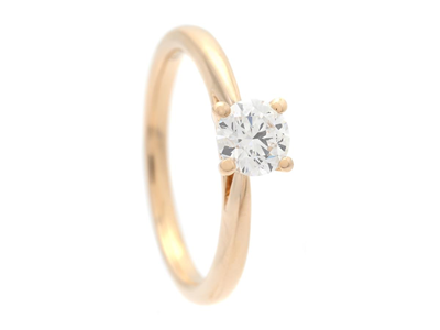 Smycken, ENSTENSRING, 18K guld