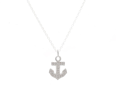 Smycken, HÄNGE MED KEDJA, sterlingsilver