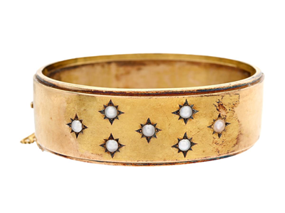 Smycken, ARMRING, 18K guld