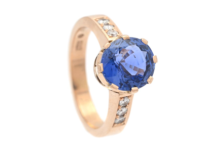 Smycken, RING, 18K guld
