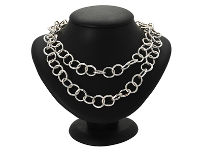 Smycken, HALSKEDJA, sterlingsilver