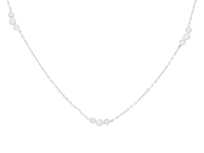 Smycken, COLLIER, 18K vitguld