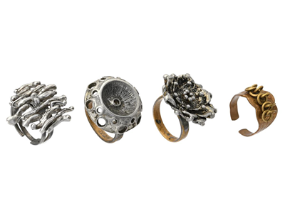 Smycken, RINGAR, 4 st