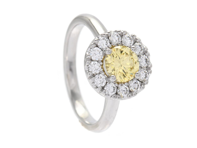 Smycken, CARMOSÉRING, 18K vitguld
