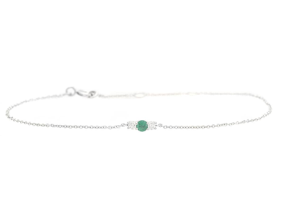 Smycken, ARMBAND, 18K vitguld