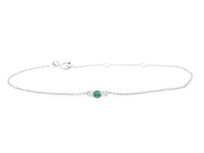 Smycken, ARMBAND, 18K vitguld