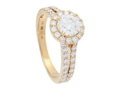 Smycken, RING, 18K guld