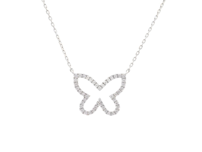 Smycken, COLLIER, 18K vitguld