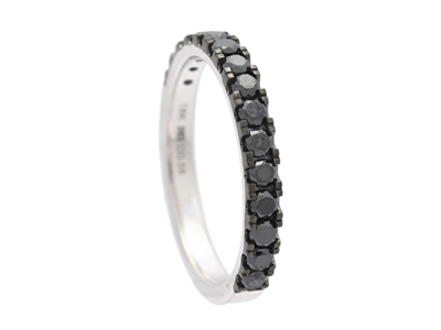 Smycken, ALLIANSRING, 18K vitguld