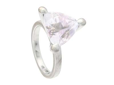 Smycken, RING, 18K vitguld
