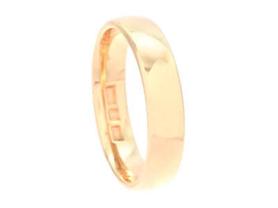 Smycken, SLÄT RING, 18K guld