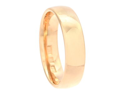 Smycken, SLÄT RING, 18K guld