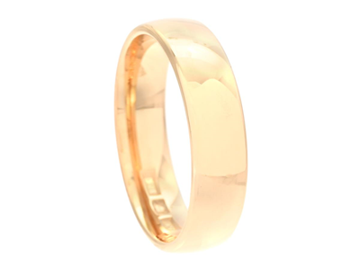 Smycken, SLÄT RING, 18K guld