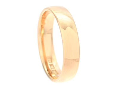 Smycken, SLÄT RING, 18K guld