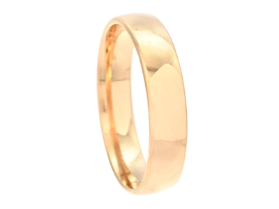 Smycken, SLÄT RING, 18K guld