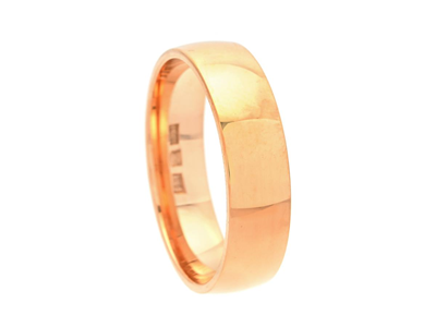 Smycken, SLÄT RING, 18K guld