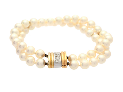 Smycken, ARMBAND, 2-radigt