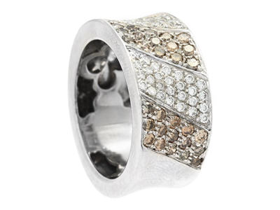 Smycken, RING, 18K vitguld