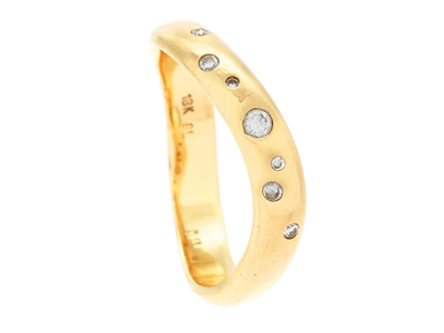 Smycken, RING, 18K guld