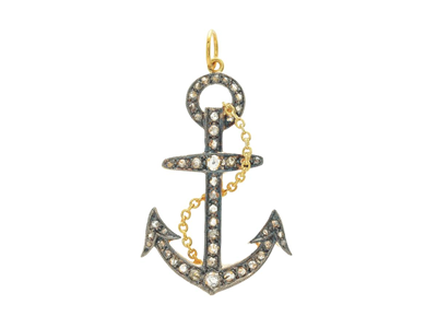 Smycken, HÄNGE, förgyllt sterlingsilver/14K guld