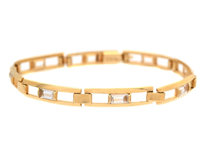 Smycken, ARMBAND, 18K guld