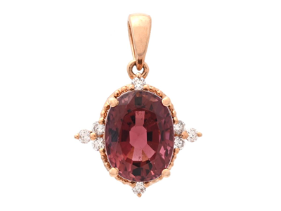 Smycken, HÄNGE, 18K roséguld