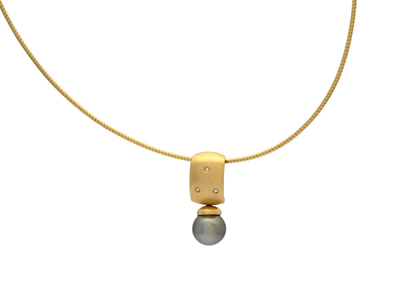 Smycken, HÄNGE MED KEDJA, 18K guld