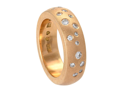 Smycken, RING, 18K guld