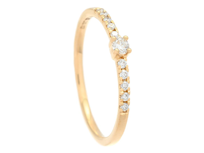 Smycken, RING, 18K guld