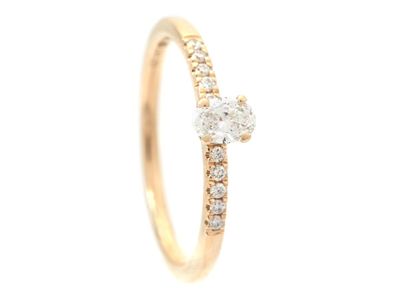 Smycken, RING, 18K guld