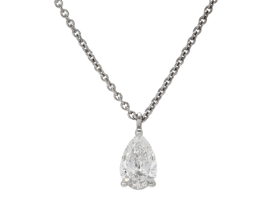 Smycken, COLLIER,  18K vitguld