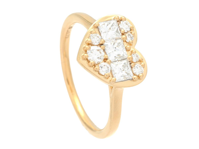 Smycken, RING, 18K guld