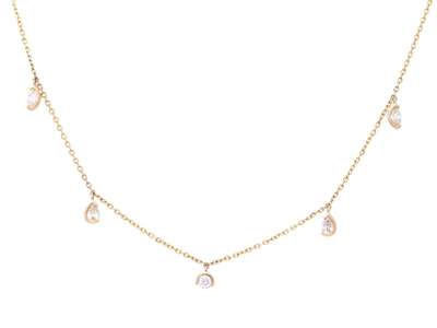 Smycken, COLLIER, 18K guld