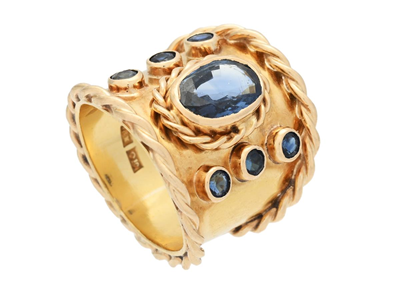 Smycken, RING, 18K guld