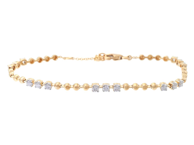 Smycken, ARMBAND, 18K guld/vitguld