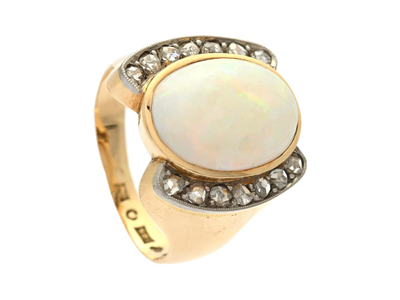 Smycken, K LARSON, ring