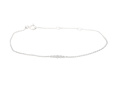 Smycken, ARMBAND, 18K vitguld