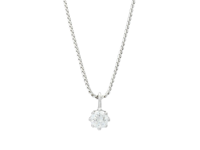 Smycken, HÄNGE MED KEDJA, 18K vitguld