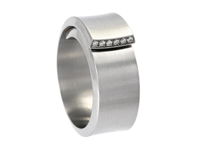 Smycken, RING, rostfritt stål