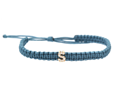 Smycken, BOKSTAVSARMBAND, bokstav S