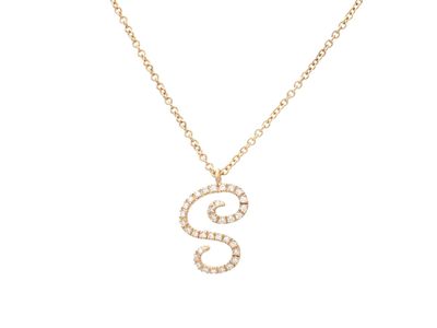 Smycken, BOKSTAVSCOLLIER, bokstav S