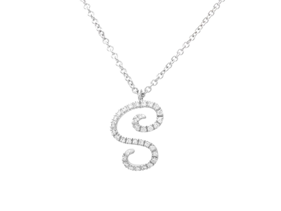 Smycken, BOKSTAVSCOLLIER, bokstav S