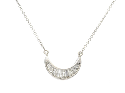 Smycken, COLLIER, 18K vitguld