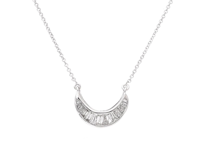 Smycken, COLLIER, 18K vitguld