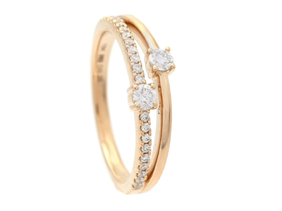 Smycken, RING, 18K guld