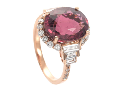 Smycken, RING, 18K roséguld