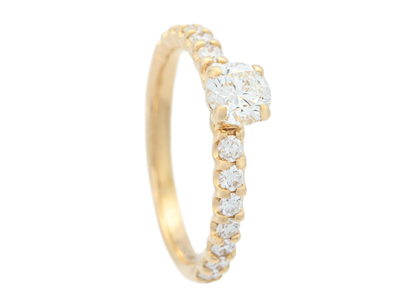 Smycken, RING, 18K guld